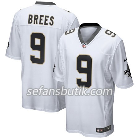 New Orleans Saints Tröjor Drew Brees 9 Nike Vit - Herr